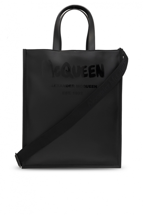 MCQUEEN ハンドバッグ Women's Top Handle Skull Bag in Black | Alexander McQueen US